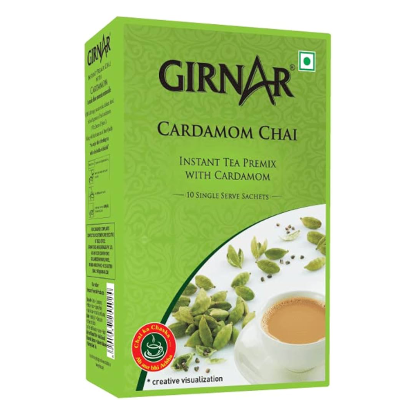 Girnar Karak Cardamom Chai, 140g (10 Sachets x 14g)