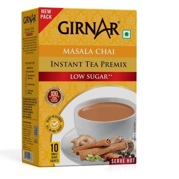 Girnar Karak Masala Chai, 140g (10 Sachets x 14g)