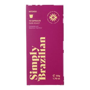 Simply Brazilian Dark Roast Intenso Coffee Capsule, 50g